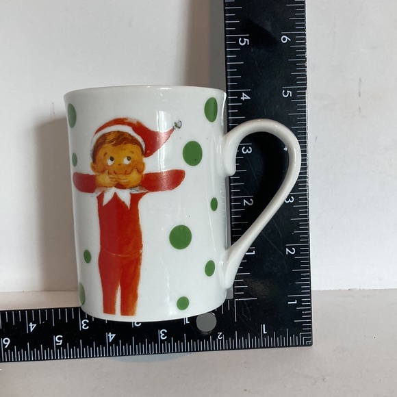 Pottery Barn The Elf on the Shelf Kids Ceramic Christmas Holiday Mug Cup 11 oz - Picture 3 of 10